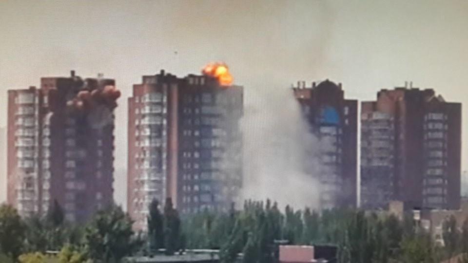 В результате обстрела Донецка убиты двое мирных жителей