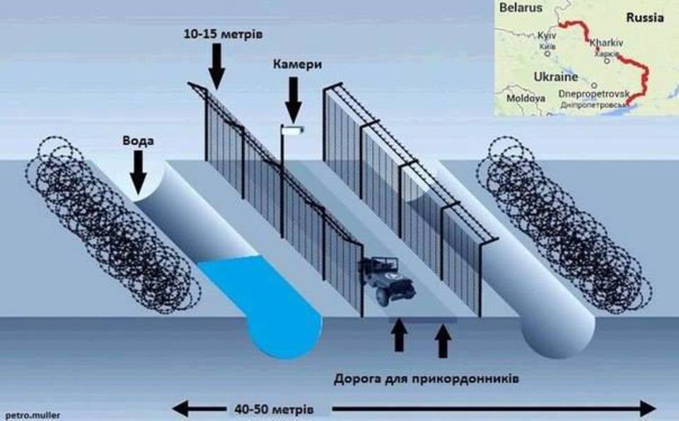 Яценюк: «Стена» на границе появится уже через три года
