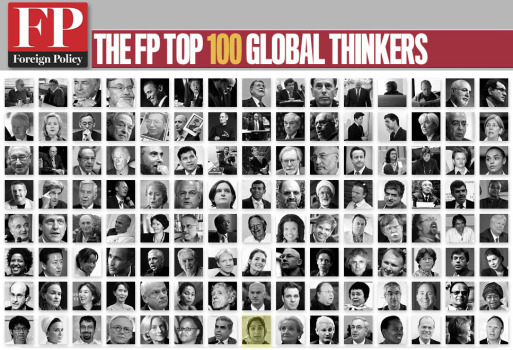 Бородай, Путин, Чорновол и Гопко названы «глобальными мыслителями»