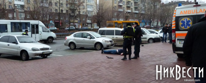 В центре Николаева перестрелка, убит человек – фото