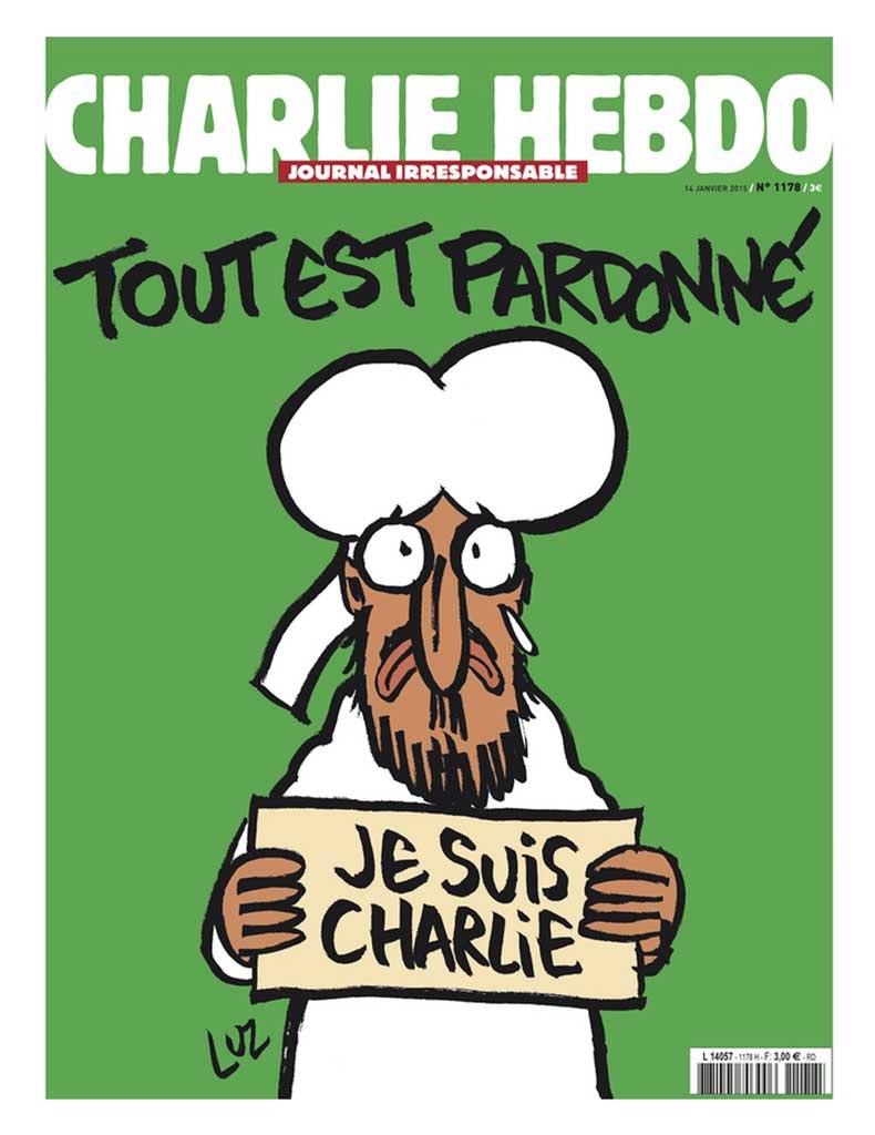 Опять за старое: Опубликована обложка нового выпуска Charlie Hebdo - 1 - изображение