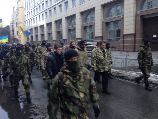 В Киеве бойцы батальона «Донбасс» требуют отправить их на передовую
