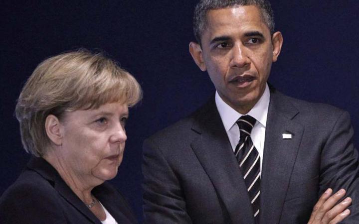 Обама и Меркель обсудили дальнейшее предоставление финансовой помощи Украине
