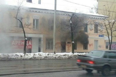 Офис газеты в Харькове закидали коктейлями Молотова