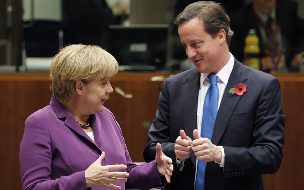 Кэмерон и Меркель обсудят украинский кризис