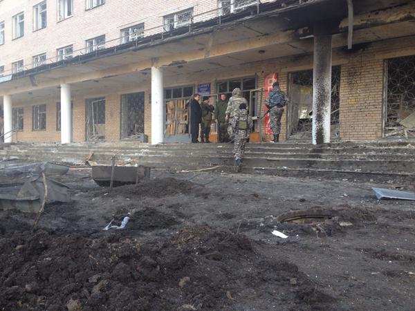 Донецк: Очередное попадание, есть погибшие