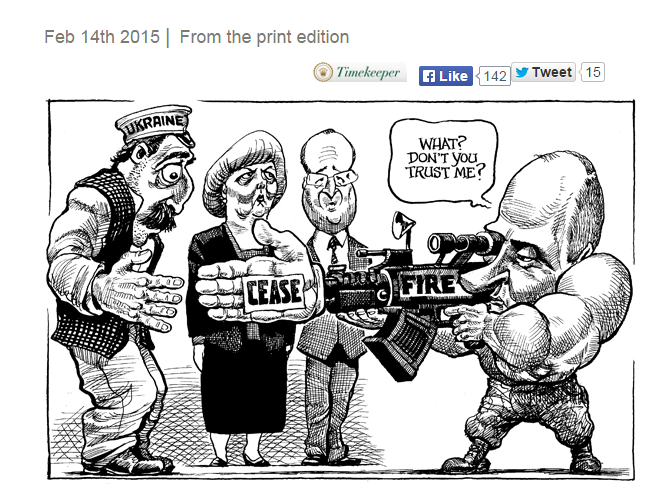 Карикатурист The Economist перепутал Порошенко с Лукашенко