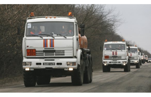 ОБСЕ: Мы не были проинформированы об очередном конвое из РФ