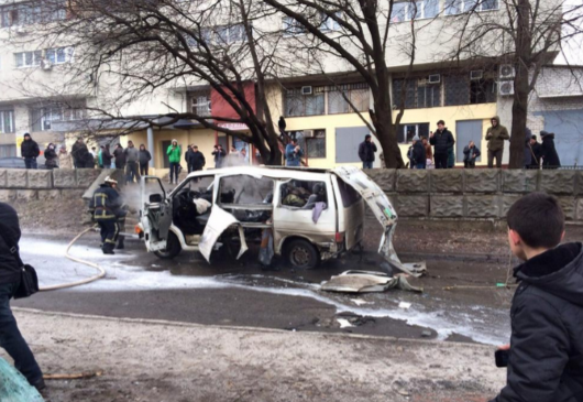 В Харькове взорвана машина комбата «Слобожанщины» — СМИ