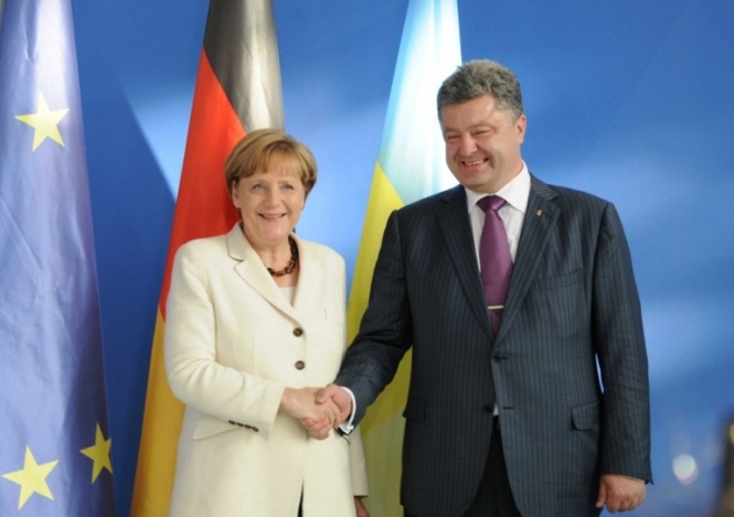 Порошенко и Меркель рассказали, о чем они говорили на встрече