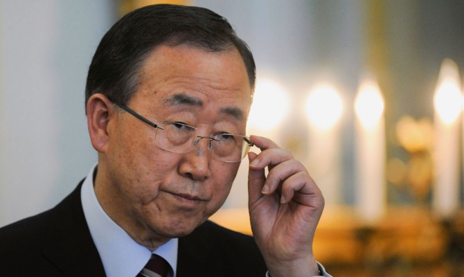 Пан Ги Мун осудил усилия РФ и США по модернизации ядерного арсенала