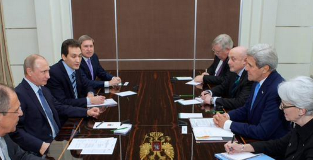 Керри: Переговоры с Лавровым и Путиным были откровенными