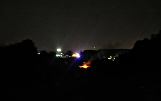 Ночью в Полтаве взорвалось военное авто с боеприпасами, трасса «Киев-Харьков» перекрыта