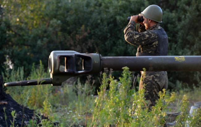 Генштаб: Силы АТО вынужденно применили под Марьинкой артиллерию