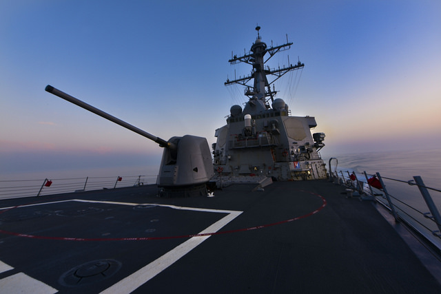 Сегодня в Черное море войдет американский ракетный эсминец