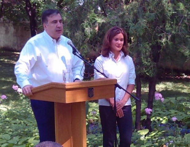Саакашвили заявил, что назначит замглавой ОГА россиянку Марию Гайдар