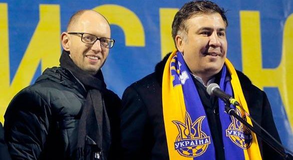 Саакашвили ответил на обвинения Яценюка