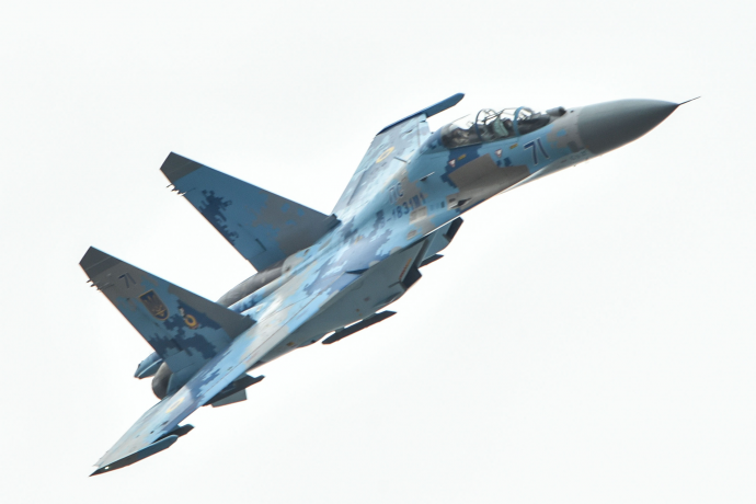 Видео: Полет Порошенко на Су-27