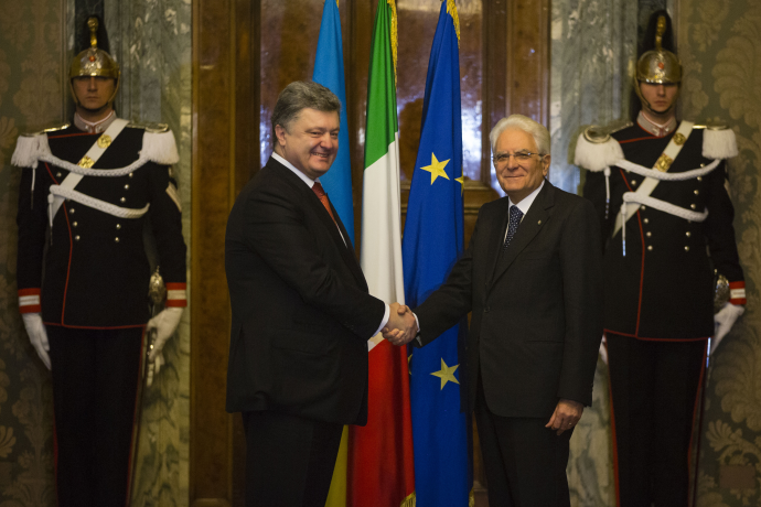 Президент Италии: Украинский вопрос не должен потерять актуальность из-за Сирии