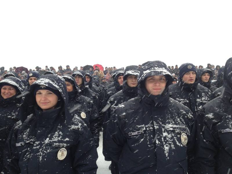 Патрульная полиция Днепропетровска приняла присягу