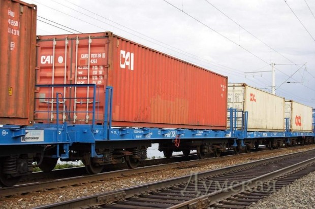 Поезд Украина-Китай пересек территорию Азербайджана