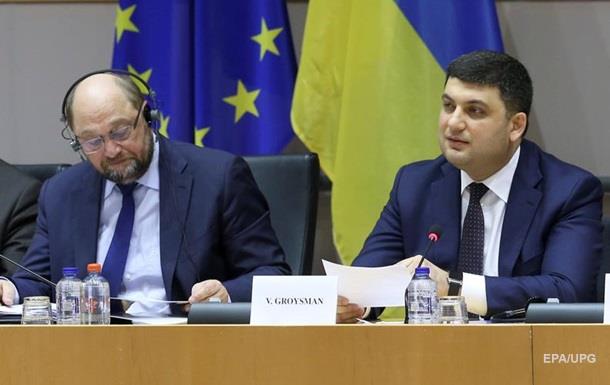 Шульц уверяет, что в Евросоюзе от Украины не устали