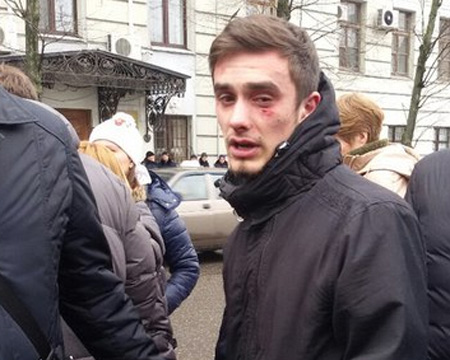 На митинге в Харькове произошла драка