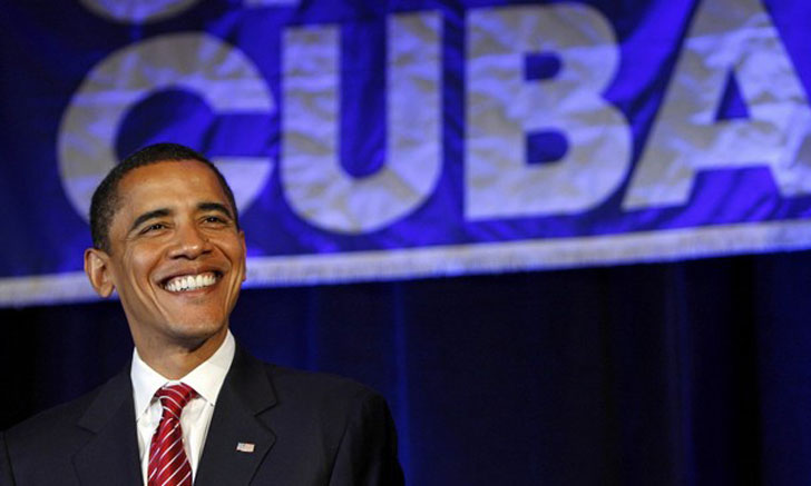Обама начинает визит на Кубу