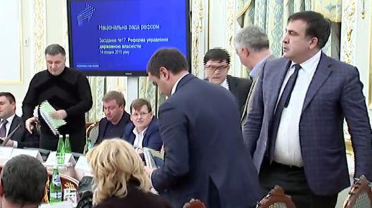 Саакашвили: Аваков – коррупционер, врун и остаток Яценюка