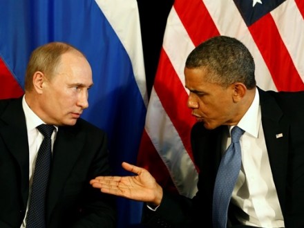 Путин и Обама обсудили события в Сирии и Украине