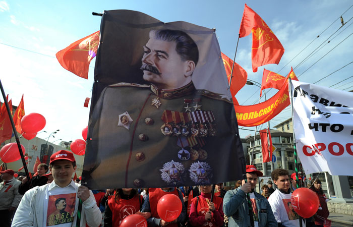 Кличко: С портретами Сталина в России связывают будущее