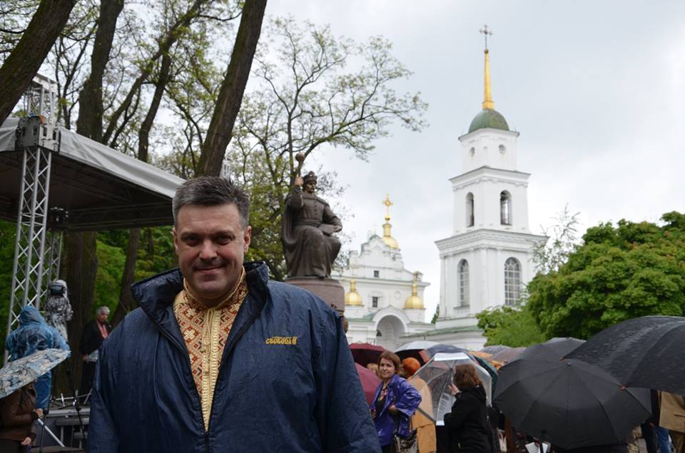 Тягнибок: Памятник Мазепе – осиновый кол в грудь русского мира в Украине