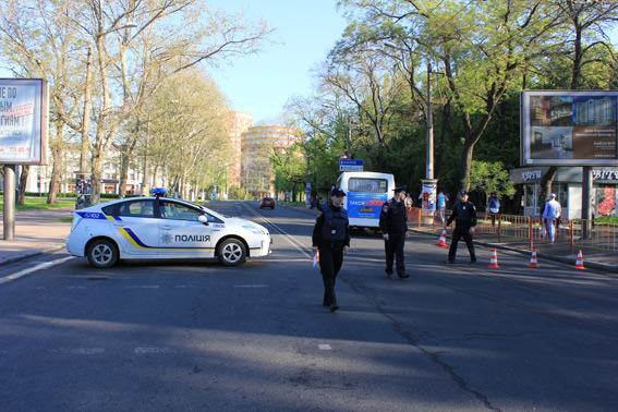 Полиция ограничила движение по улицам вокруг Куликова поля