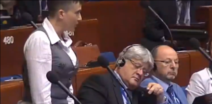 Савченко выступила на сессии ПАСЕ (полный текст и видео)