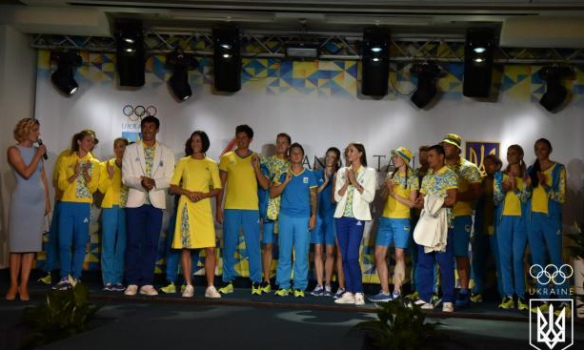 НОК представил форму олимпийской сборной Украины
