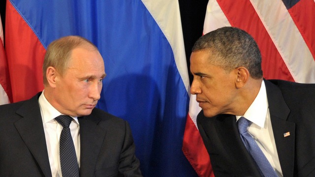 Путин обсудил с Обамой ситуацию в Украине