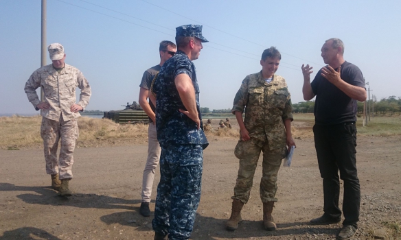 Савченко рассказала о «селфи» генералов на учениях «Си бриз-2016»