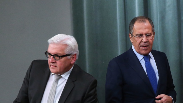 Лавров и Штайнмайер встретятся для обсуждения Украины и Сирии