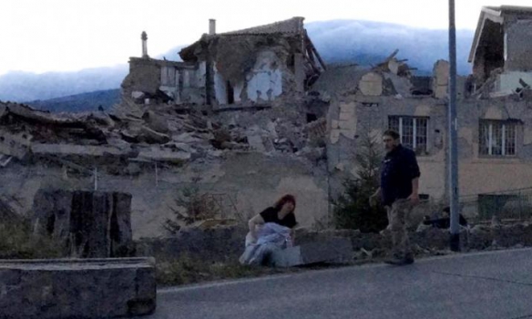 Мощное землетрясение в Италии: есть погибшие