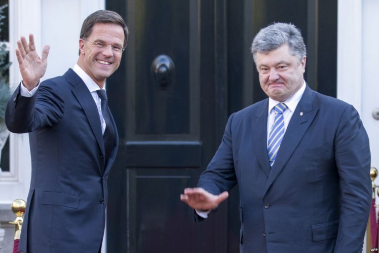 Рютте: Думаю, мы не ратифицируем Соглашение о евроассоциации Украины