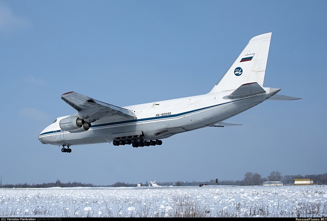 Россия планирует обслуживать самолеты «Руслан» без Украины