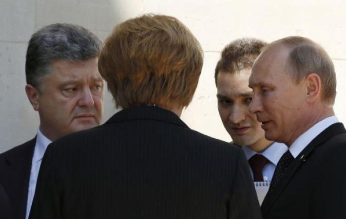 Путин о «нормандском формате»: Наверно, придется общаться с Порошенко