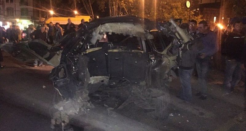 В Тбилиси взорвали автомобиль соратника Саакашвили