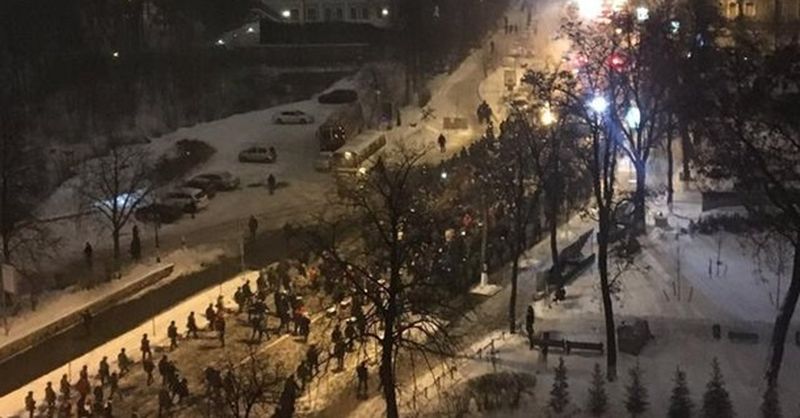 В Киеве произошла драка межу фанатами Динамо и Бешикташа