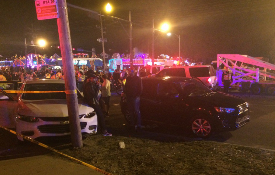 В Новом Орлеане автомобиль въехал в толпу, пострадали 28 человек