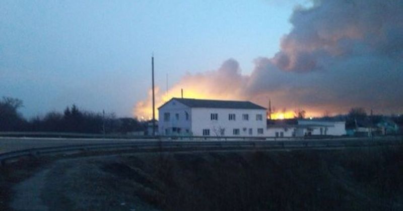 СБУ квалифицировала взрывы на складах в Харьковской области как диверсию 
