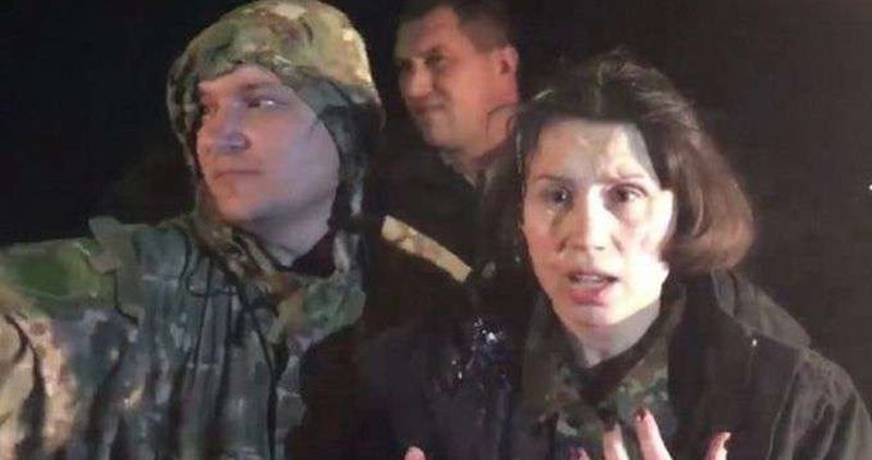 В полиции сообщили подробности конфликта между Черновол и «блокадниками»
