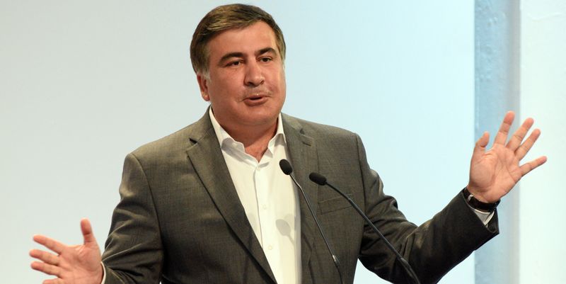 Саакашвили предлагает отгородиться от Донбасса стеной