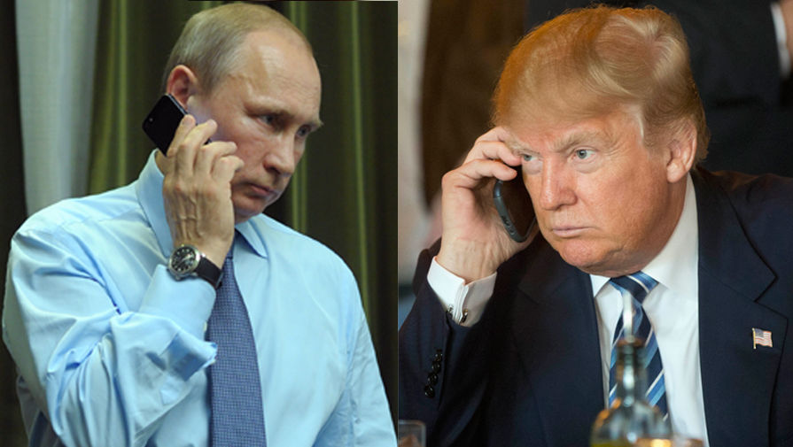 Состоялся телефонный разговор Путина и Трампа