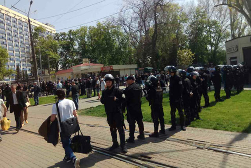 В Одессе полицией задержаны четыре человека